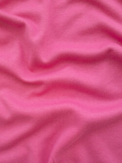 European Designer Deadstock - Organic Cotton Jersey - Candy Pink