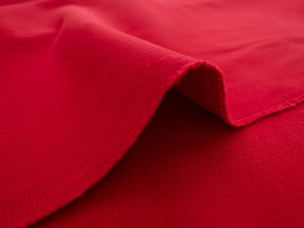 Designer Deadstock - Cotton Twill - Red