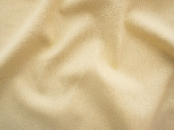 Designer Deadstock - Linen/Rayon - Pale Yellow