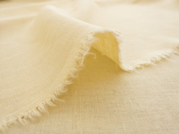 Designer Deadstock - Linen/Rayon - Pale Yellow