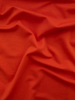 Designer Deadstock - Tencel/Spandex Jersey – Red Orange