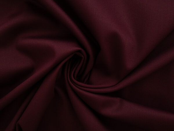 Lady McElroy – Sovereign Stretch Cotton/Tencel Twill – Wine