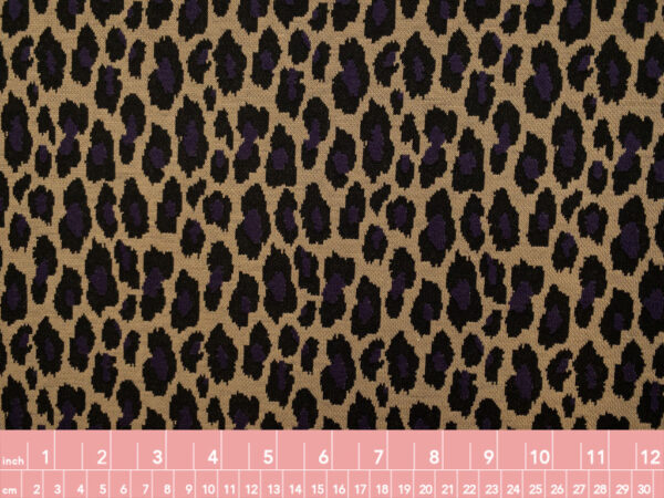 Lady McElroy - Viscose/Polyester Jacquard Knit - Leopard