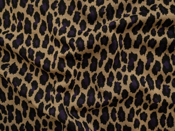 Lady McElroy - Viscose/Polyester Jacquard Knit - Leopard