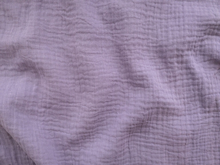Organic Cotton Double Gauze - Grape Organic Cotton Double Gauze - Grape