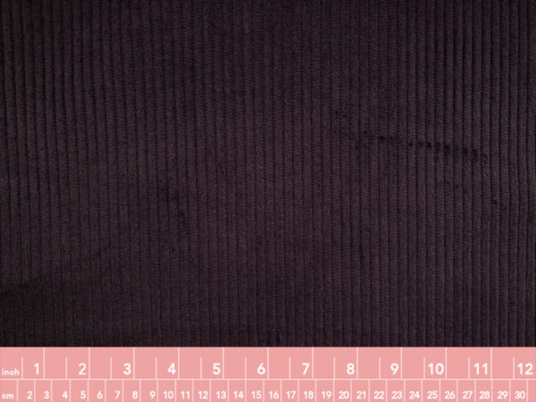 Lady McElroy – Dakota – 4.5 Wale Cotton Corduroy – Aubergine