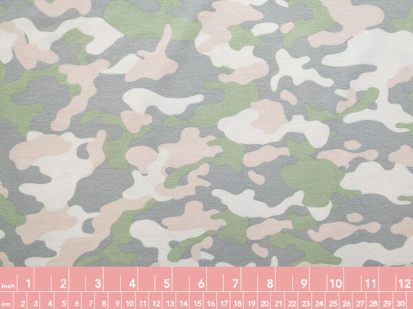 Lady McElroy – Viscose Jersey – Camouflage – Pastel