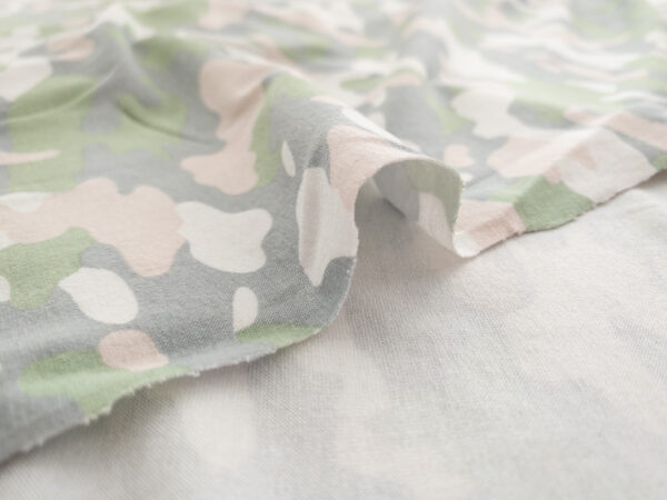Lady McElroy – Viscose Jersey – Camouflage – Pastel