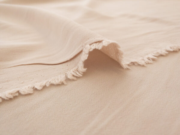 Sandwashed Viscose Crepe - Sand