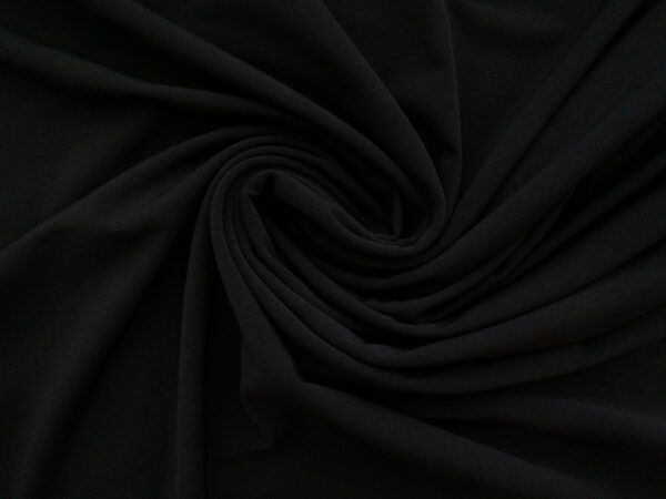 Polyester/Spandex Knit - Black