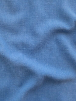 Mora Slub Viscose/Linen - Mykonos Blue