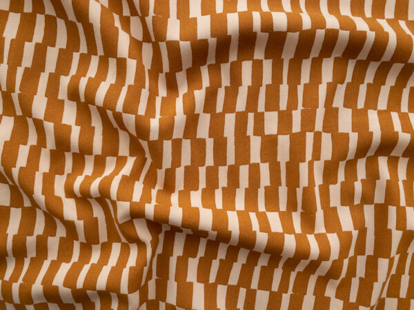 Atelier Brunette – Viscose Challis - Domino - Ochre