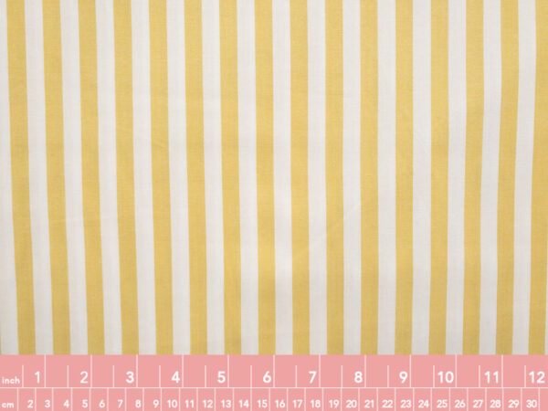 Atelier Brunette - Sunray - 100% Viscose - Wide Stripe - Lemon