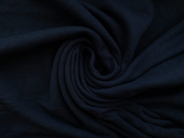 Amour Vert - Organic Cotton Diamond Double Knit Jersey - Navy