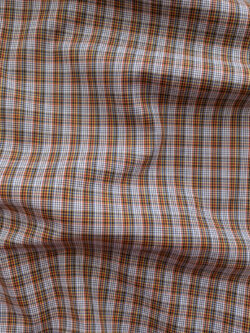 British Designer Deadstock - Yarn Dyed Cotton Shirting - Primary Plaid