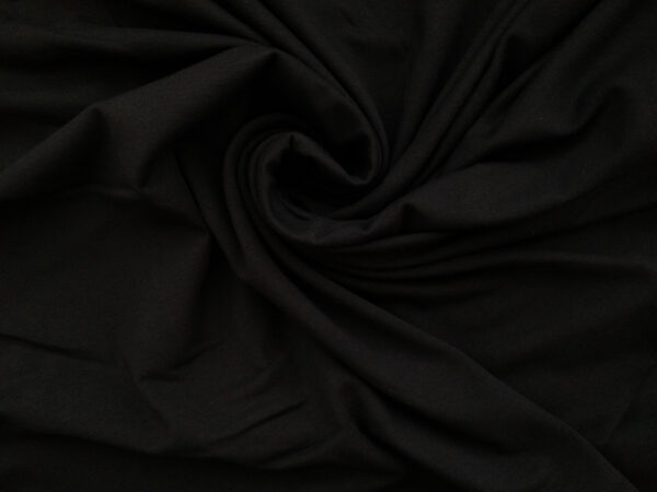 Martel Organic Cotton/Spandex Knit - Black