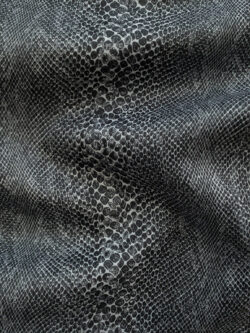 Lady McElroy - Viscose/Acetate Lining - Snakeskin - Black/White