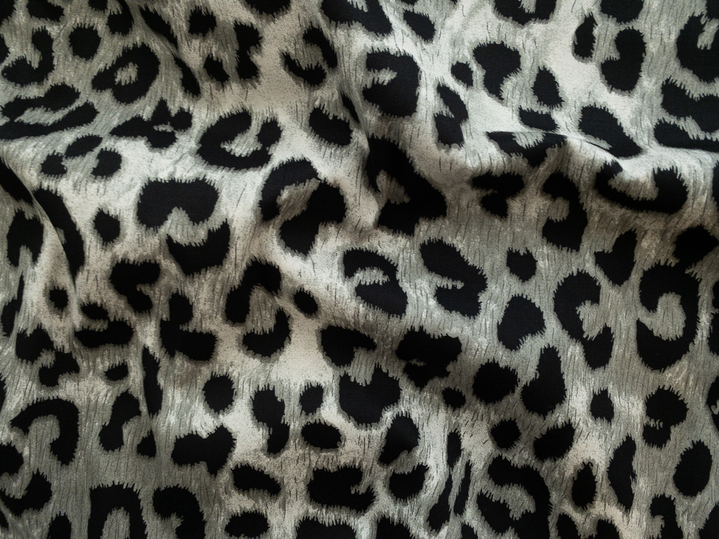 Leopard Print Spandex Fabric