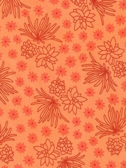 Quilting Cotton - Sunroom - Cantaloupe