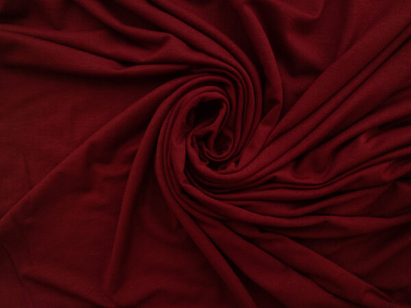 Designer Deadstock - Tencel/Spandex Jersey – Deep Red