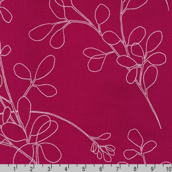 Quilting Cotton - Spring Shimmer - Floral - Fuchsia