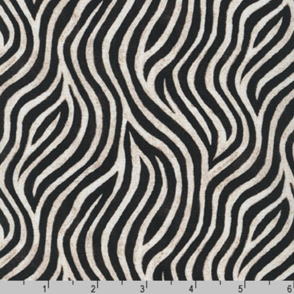 Quilting Cotton - Animal Kingdom Minis - Zebra