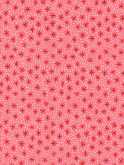 Quilting Cotton – Furry and Bright - Coral