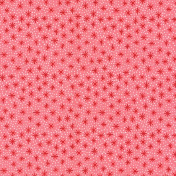 Quilting Cotton – Furry and Bright - Coral