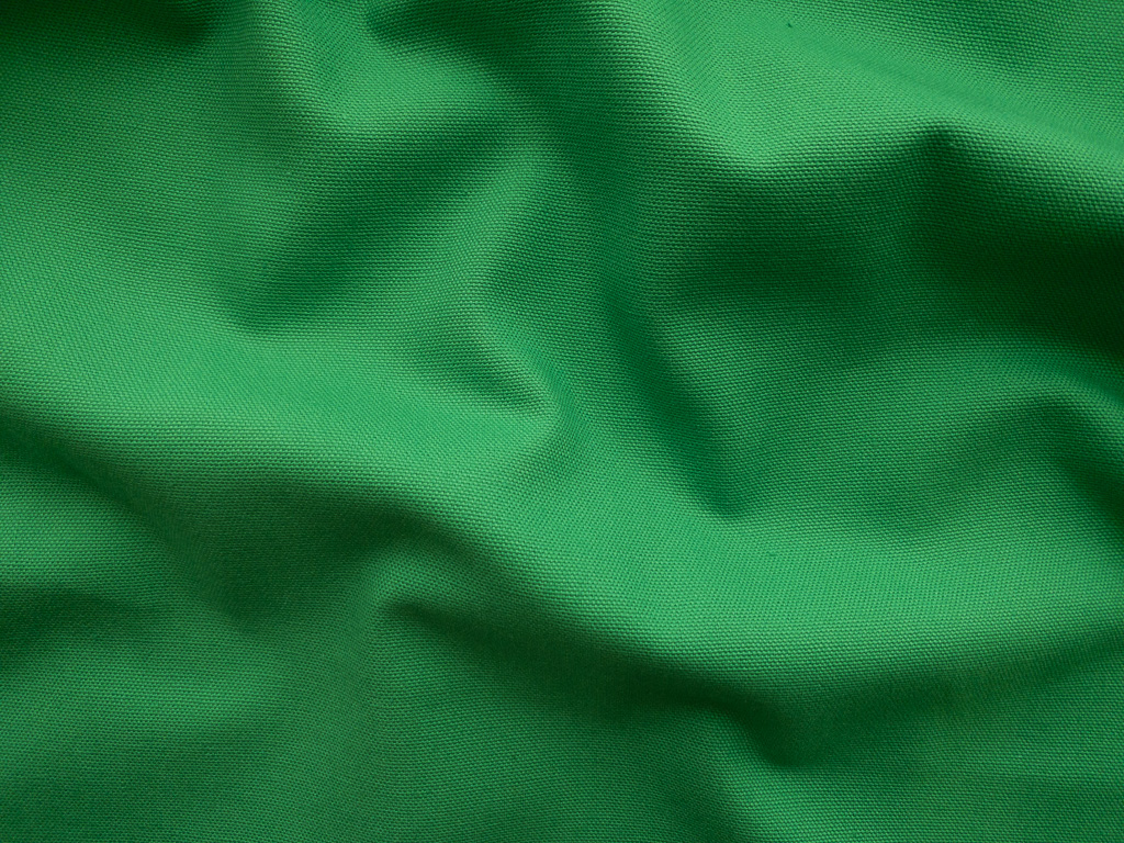 Designer Deadstock - 10oz Cotton Canvas - Kelly Green - Stonemountain &  Daughter Fabrics