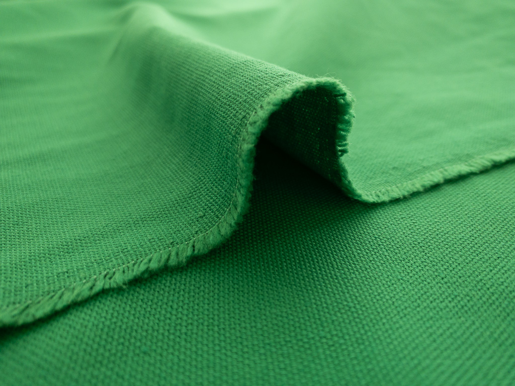 Heavy Weight Ponte Kelly Green   - FEEL FABRICS