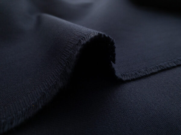 Designer Deadstock –  Cotton/Polyester Twill - Navy