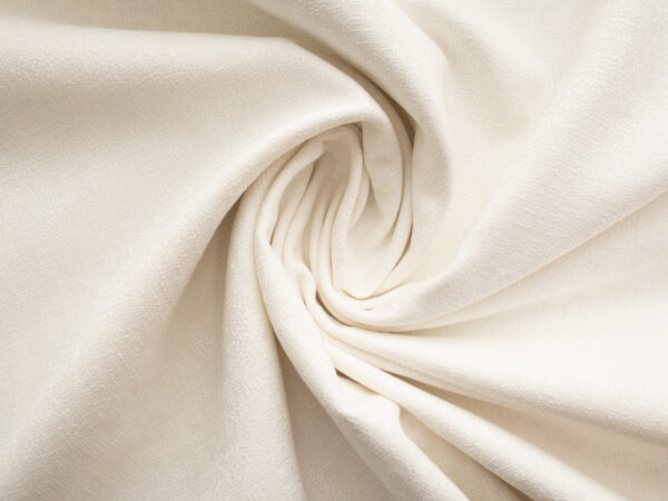 Designer Deadstock – Textured Cotton/Polyester - Cloud