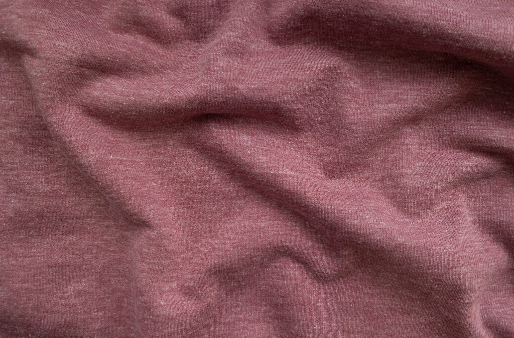 Designer Deadstock – Cotton/Polyester Sweatshirt Fleece – Rose
