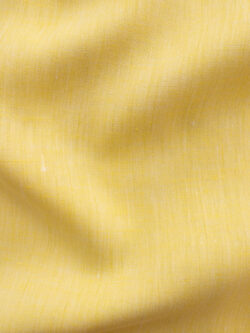 Designer Deadstock - Two-Tone Linen - Canary