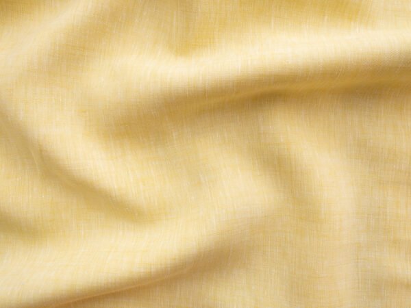 Designer Deadstock - Two-Tone Linen - Lemon