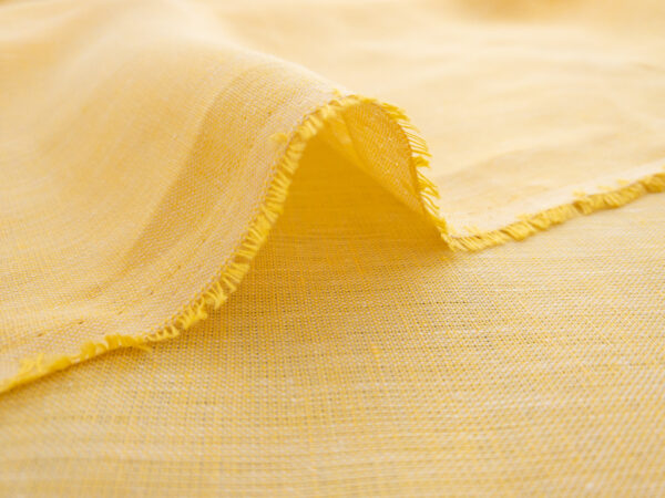 Designer Deadstock - Two-Tone Linen - Honey