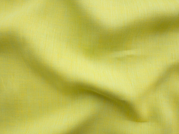 Designer Deadstock - Two-Tone Linen - Lime