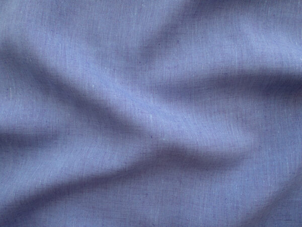 Designer Deadstock - Two-Tone Linen - Periwinkle