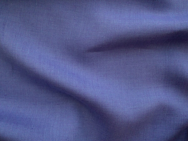 Designer Deadstock - Two-Tone Linen - Cornflower