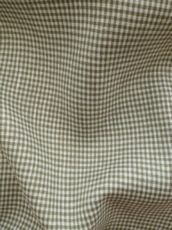 Cotton Blend Yarn-Dyed Plaid - Brown and Ecru – Lucky DeLuxe Fabrics