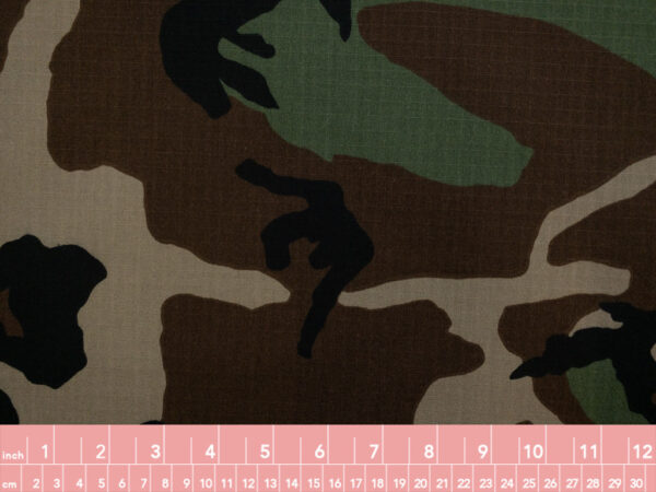 Designer Deadstock - Cotton Ripstop - Classic Camouflage