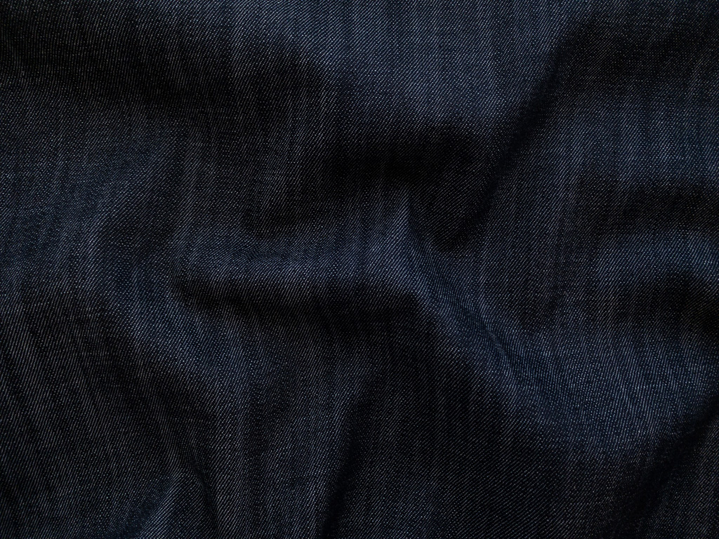 Designer Deadstock - Cotton Stretch Denim - Indigo - Stonemountain