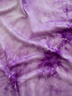 Designer Deadstock - Rayon/Spandex Jersey – Purple Tie Dye