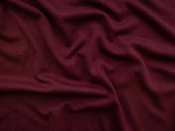 Lady McElroy - Symphony - Viscose/Spandex Ponte Knit - Maroon