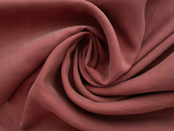 Sandwashed Cupro/Viscose Challis - Cactus Rose