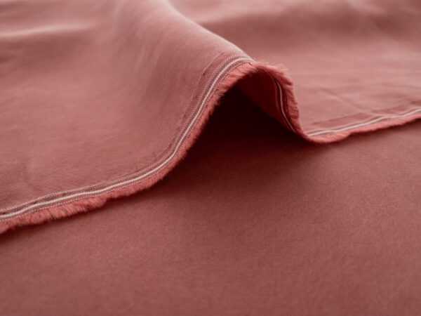 Sandwashed Cupro/Viscose Challis - Cactus Rose