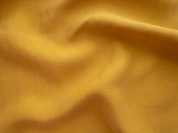 Sandwashed Cupro/Viscose Challis - Gold