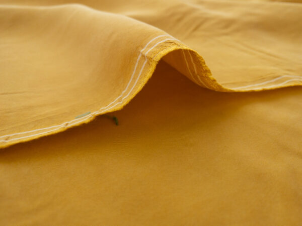 Sandwashed Cupro/Viscose Challis - Gold