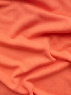 British Designer Deadstock - Viscose Blend Double Knit - Sherbert