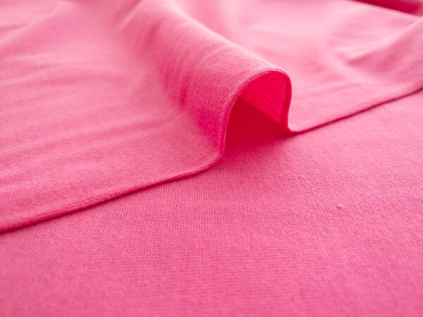 British Designer Deadstock - Cotton Jersey - Barbie Pink